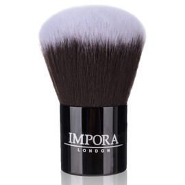 Kabuki Powder Makeup Brush by Impora London. Apply Powders, Blush, Bronzer, Foundation, Mineral Make up, Pressed Powder.