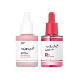 [medicube] Mix & Match Serum | For Uneven Skin Tone, Troubled Skin, After Spot Care | Korean Skincare, K-beauty:_PDRN Pink + TXA Red Serum