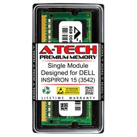A-Tech 8GB RAM for DELL INSPIRON 15 (3542) | DDR3 1600MHz SODIMM PC3-12800 204-Pin Non-ECC Memory Upgrade Module