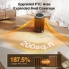 ZAFRO Space Heater, Ultra Quiet Portable Electric Heaters for Indoor