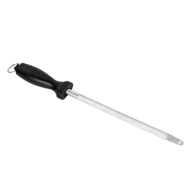 Knife Sharpening Steel Fine Groove Sharpener Rod Round 8in for