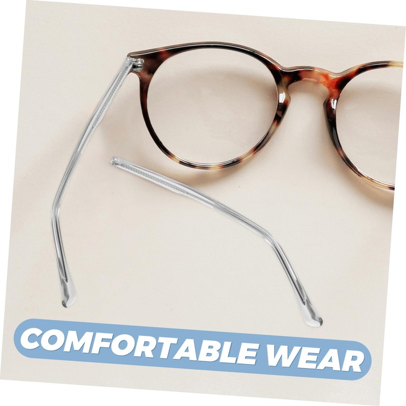 Mipcase 1pair Eyeglass Replacement Temples Stylish Arms for Glasses Comfortable