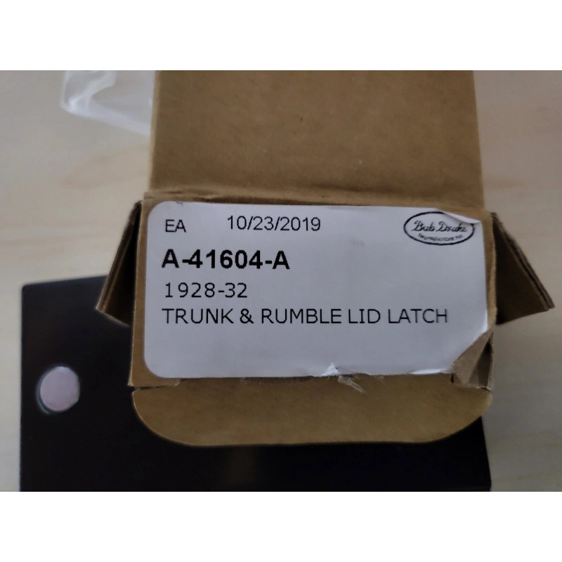Ford 1928-1932 Ford , Trunk And Rumble Lid Latch