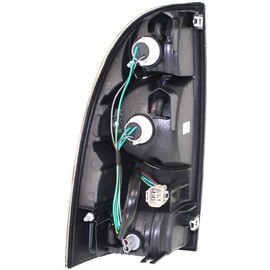 For Toyota Tacoma Tail Light 2009-2015 Passenger Side LED Type w/Wiring Harness Clear Center Lens w/Bulbs CAPA Certified For TO2801177 | 81550-04160