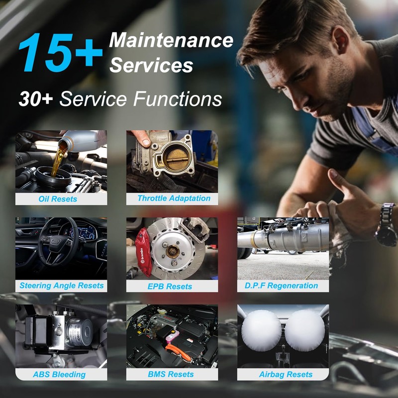 V-gate vLinker MC+ OBDII Bluetooth Adapter Car Wireless OBD2 Scanner