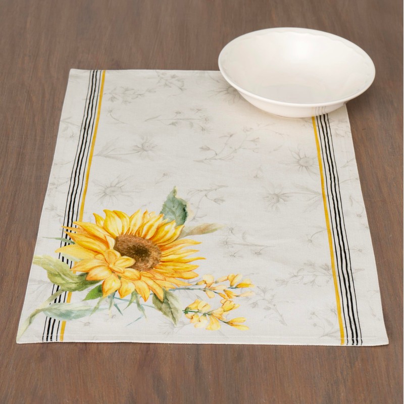 Maison d' Hermine Placemats Set of 4 100% Cotton Decorative
