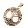 Kiss of Leather Tree of Life Pendant Bronze No. 49,
