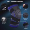 Ruilala Sports Knee Support 1 Piece Compression Knee Support Men