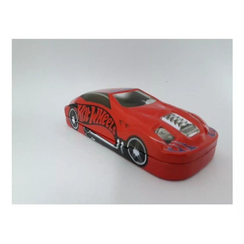 Ruz 20 Lapiceras Escolares Metálicas Rectangulares Hot Wheels