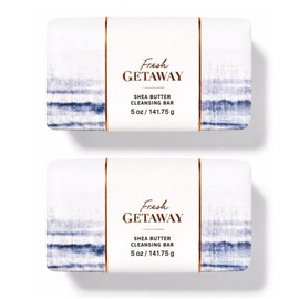 Bath and Body Fresh Getaway Cleansing Bar Soap | Pack of 2 (5oz each)