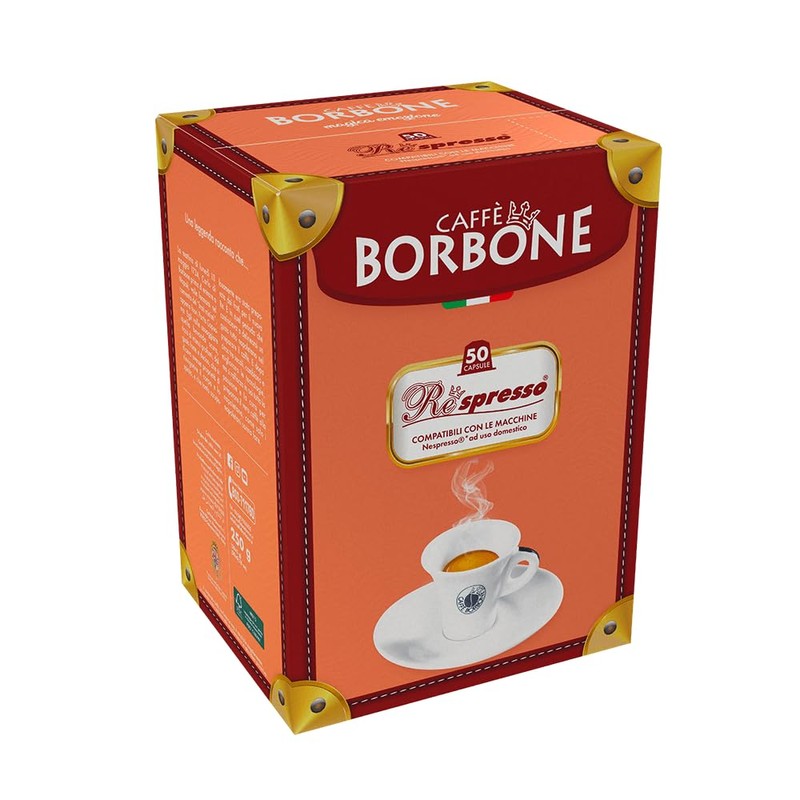 Caffè Borbone Coffee Capsules, Blue Blend, Medium Roast, 50 Count,