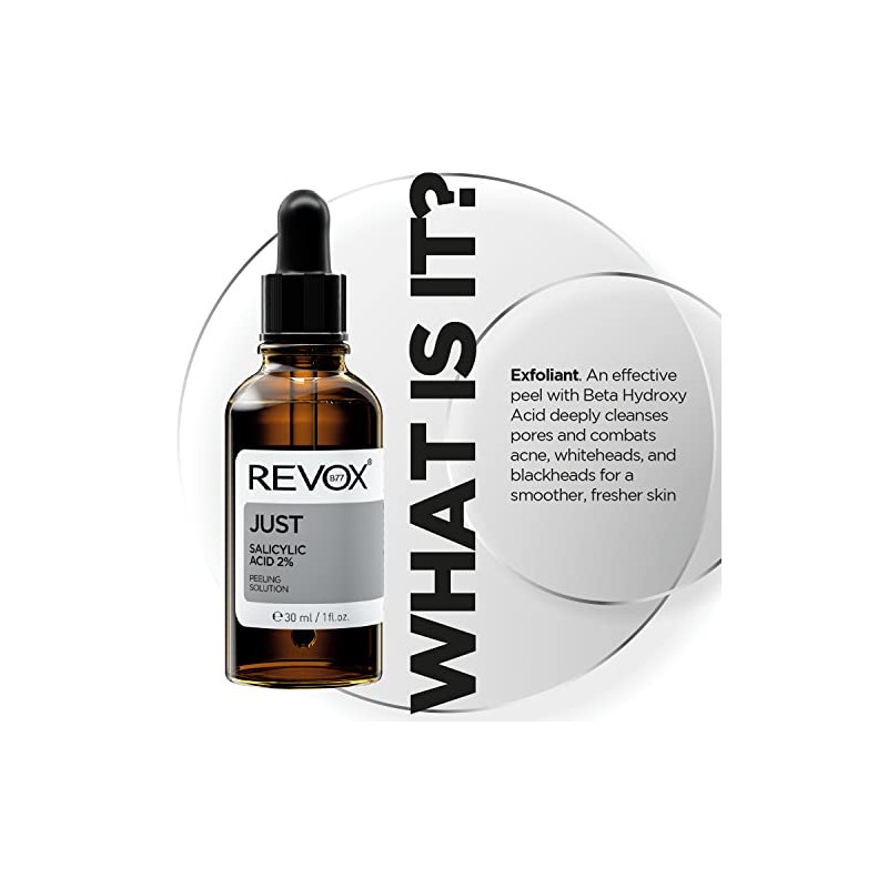 REVOX B77 JUST ACIDO SALICILICO EXFOLIANTE 30ML