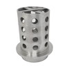 Perforated Casting Flask Vacuum Casting Stainless Wall Flanged 10 GA-