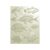BAOFALI 3D Embossing Folder for Card Making Fish Texture Pattern