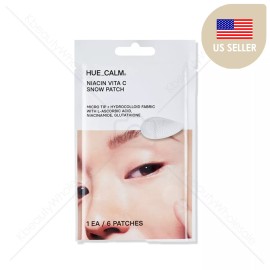 HUECALM [HUECALM] Niacin Vita C Snow Patch (6ea), Brightening +Tone Correction, K Beauty