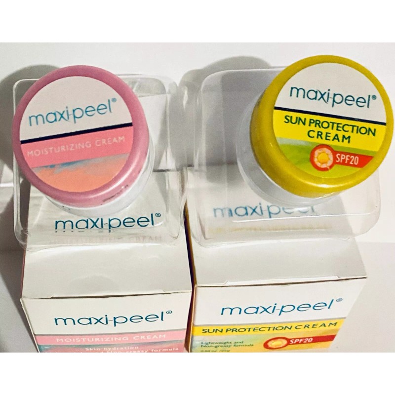Maxi-Peel 2 Maxi Peel Whitening Sun Protect Face Facial Moisturizing