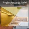 DAYBETTER 8 PCS Under Cabinet Lighting Kit, Bright Under Cabinet