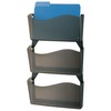 Officemate Unbreakable Wall Files, Letter/A4 Size with Hanger Set, Smoke,