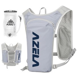 Flintronic Ultralight Hydration Pack, Breathable Running Vest with 1.5L Water Bladder, Adjustable Waterproof Running Backpacks with Reflective Strips