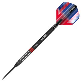 RED DRAGON Vengeance Red 22 g Premium Tungsten Steeltip Dart Set with Flights and Shafts