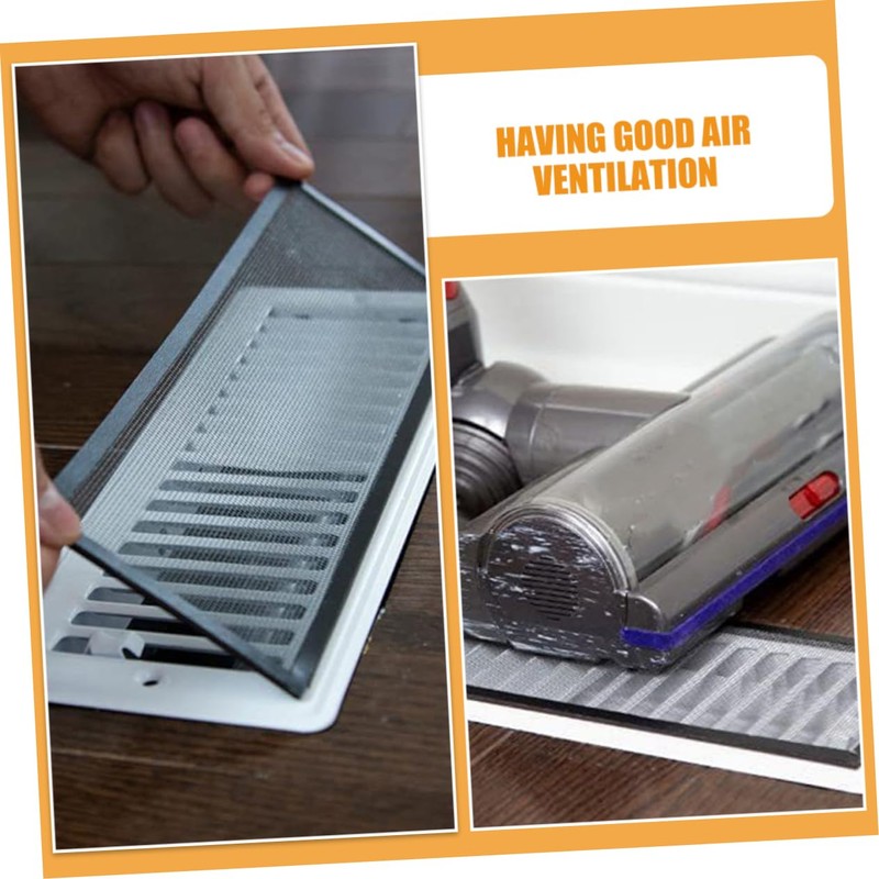 LALAFINA Magnetic Vent Mesh Cover for Home Easy DIY Installation