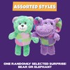 Pet Factory Logical Pet Patchwork Squeaky Plush Dog Toy, Randomly