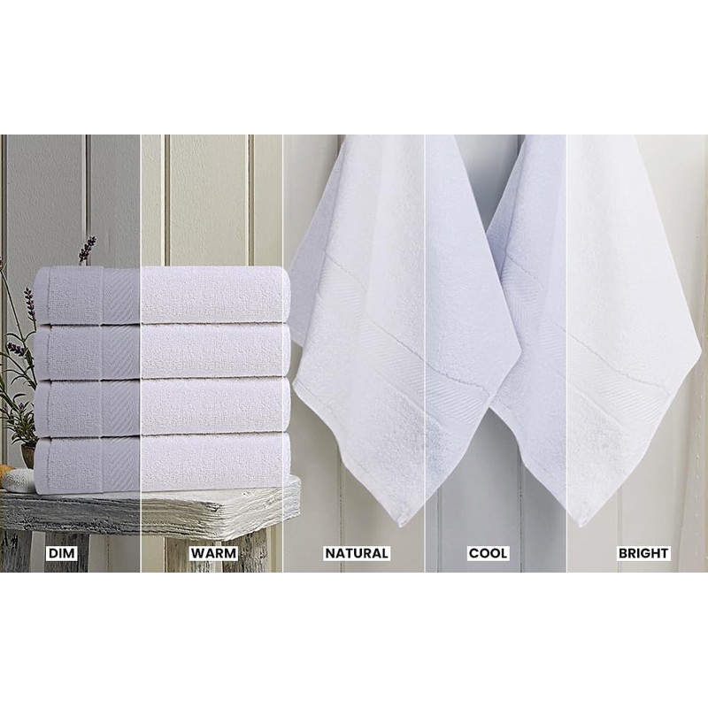 Utopia Towels 6 Pack Medium Bath Towel Set, 24 by