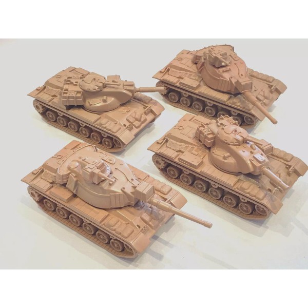 Timberlake 4 PACK! Model M60 Military Army Tank 1/48 scale,