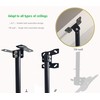 Mvpmounts Adjustable Ceiling TV Mount Bracket Fits Most 14-42" LCD
