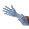 Cranberry CR3556 Crave Nitrile Powder Free Examination Glove, Small, Blue