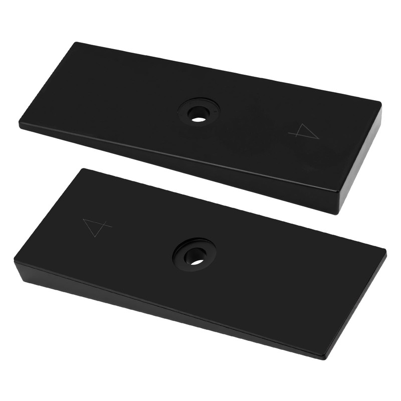 2PCS 2" Wide 4° Degree Leaf Spring Degree Shims Steel