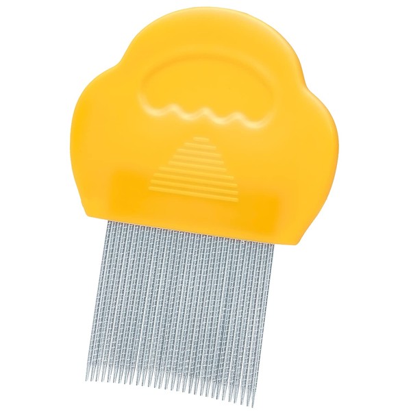 2 Pack Clinical Guard Lice Combs for Effective Treatment of Lice, Nits, & Eggs - Stainless Steel with Micro-Grooved Teeth for All Hair Types - Safe for Kids & Adults - Includes Cleaning Brush