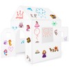 ImagiNew Playhome Washable and Reusable Sticker Set of 15 Mermaid