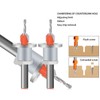 Ultra Starkes Design, Einstellbare Tiefe Countersink -Bohrer, Legierungsstahlgrenze Taper Hole