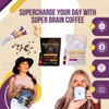 Grateful Earth Mushroom Coffee, Instant Espresso with Lion’s Mane Mushrooms,