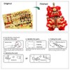 Piececool 3D Metal Puzzles for Adults, Chinese Lion Dancing 3D