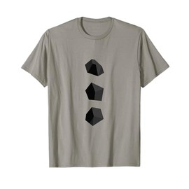 Snowman Coal Buttons Costume T-Shirt Christmas Tee T-Shirt