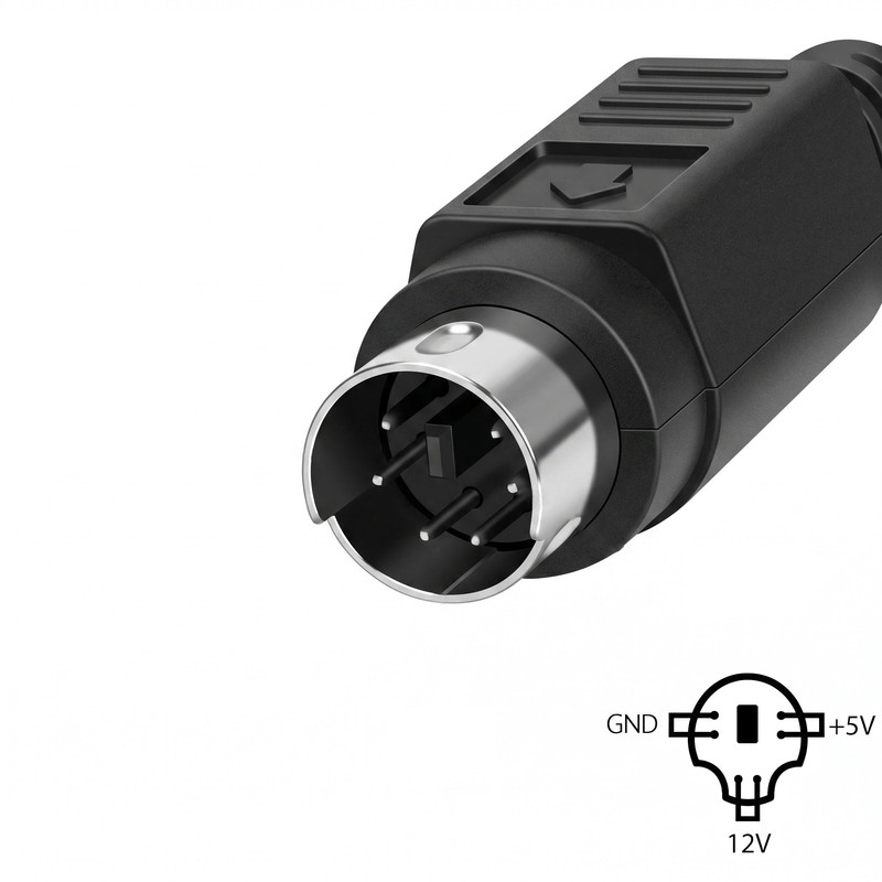 CSGLWDP 6-Pin DIN AC/DC Adapter for I/O Magic GigaBank 320gb