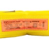 Heavy Duty Tow Strap, 4" x 30 ft, Yellow, Industrial