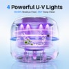 Voraiya Ultrasonic Retainer Cleaner for Dentures, Retainer Cleaner Machine, Dental