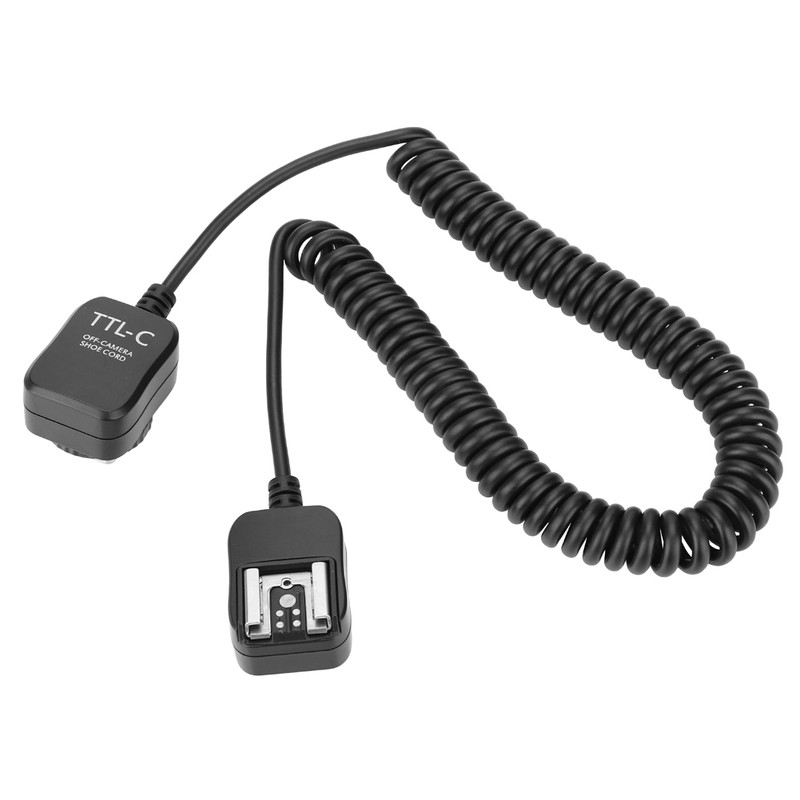 0.8m TTL Off Camera Flash Sync Extension Cord for Canon