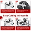 Sharp-tec 3-16mm Pipe Cutter, Adjustable Tube Cutter with Zinc Alloy