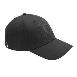 JUVENTUS Unisex 133591 Juve Baseball Cap, Black, One Size, black