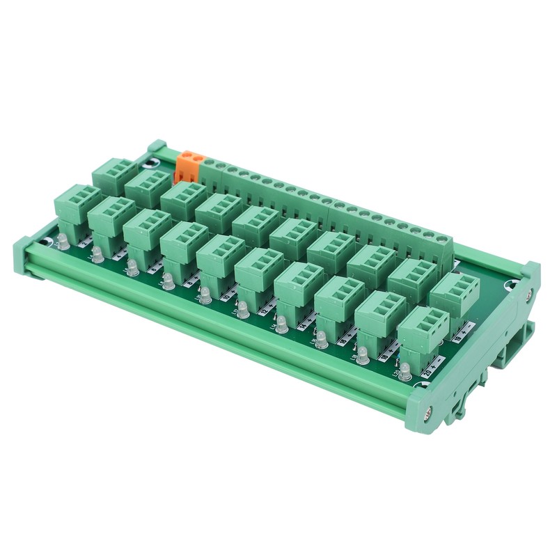 Terminal Block 3Wire 20Channel Capture Card DIN Rail Switch Control