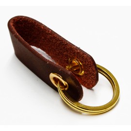 Axisco Leather Net Belt, Brown, 2.0 inches (50 mm)