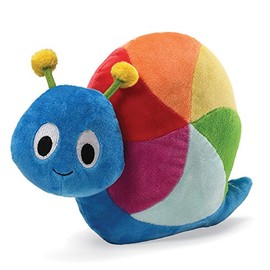 GUND Colorfun Learning Color Snail Animated 7" Plush
