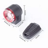 ONVIAN Bicycle Smart Tail Light, Anti-Theft Alarm, Motorcycle, Vibration Sensor,