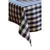 texpot Tablecloth 110 x 170 cm Blue/White Checked Cotton 2