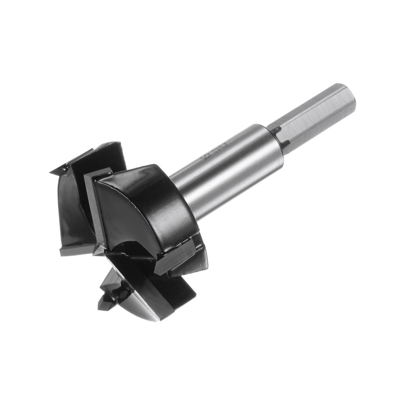 sourcing map Forstner Drill Bit 50mm (2") Tungsten Carbide 3
