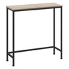 OYEAL Narrow Entryway Table 29.5" Industrial TV Console Table Small